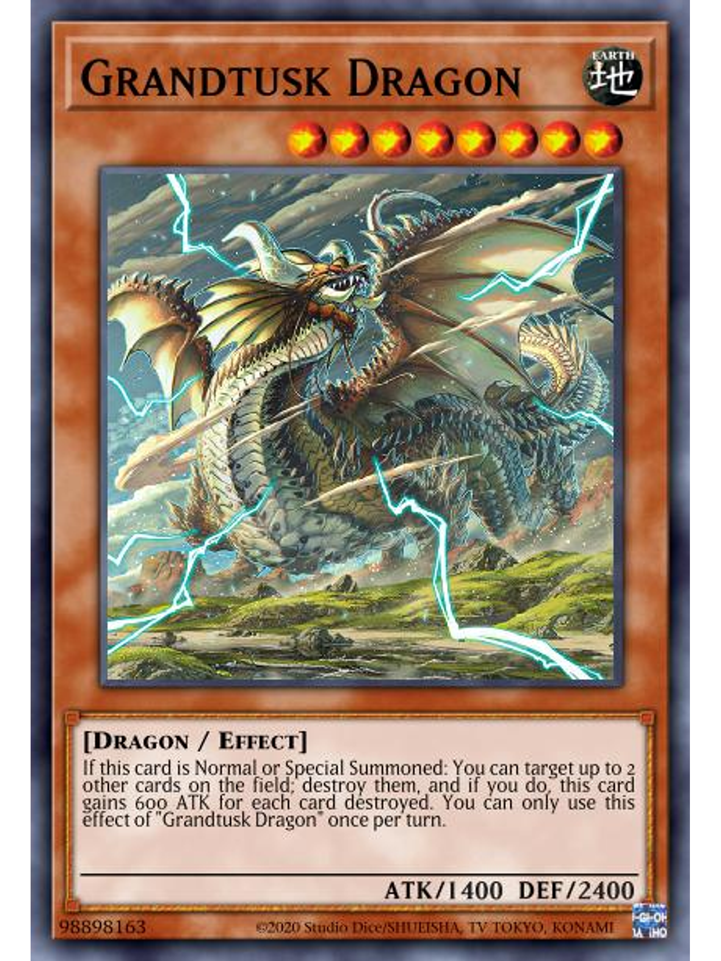 Grandtusk Dragon - MP23-EN129 - Common 1st Edition 1