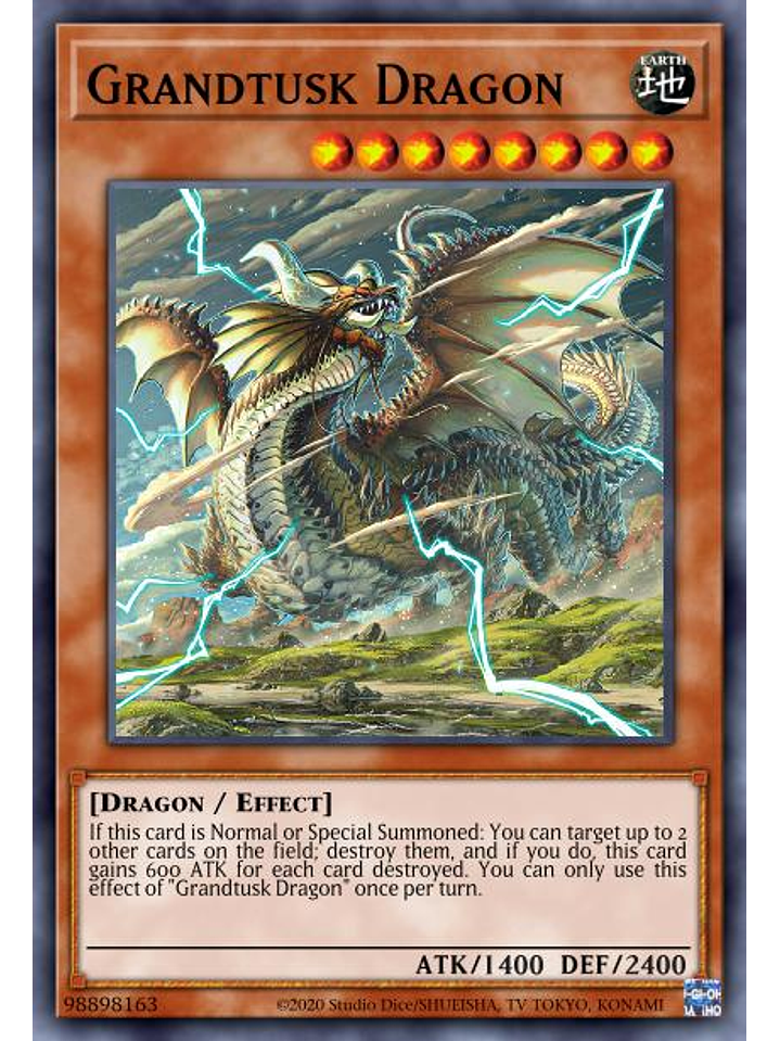 Grandtusk Dragon - MP23-EN129 - Common 1st Edition 1