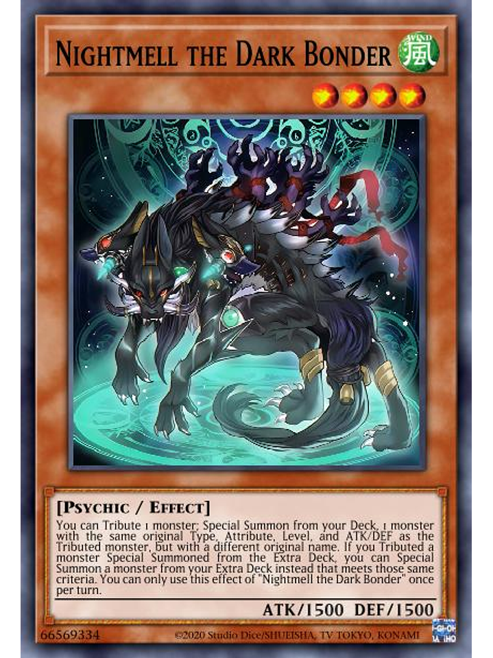 Nightmell the Dark Bonder - MP23-EN133 - Rare 1st Edition 1