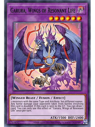 Garura, Wings of Resonant Life - MP23-EN148 - Prismatic Secret Rare 1st Edition