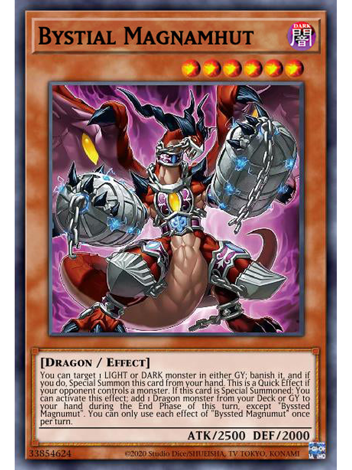 Bystial Magnamhut - MP23-EN157 - Prismatic Secret Rare 1st Edition 1