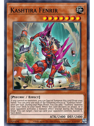 Kashtira Fenrir - MP23-EN163 - Prismatic Secret Rare 1st Edition