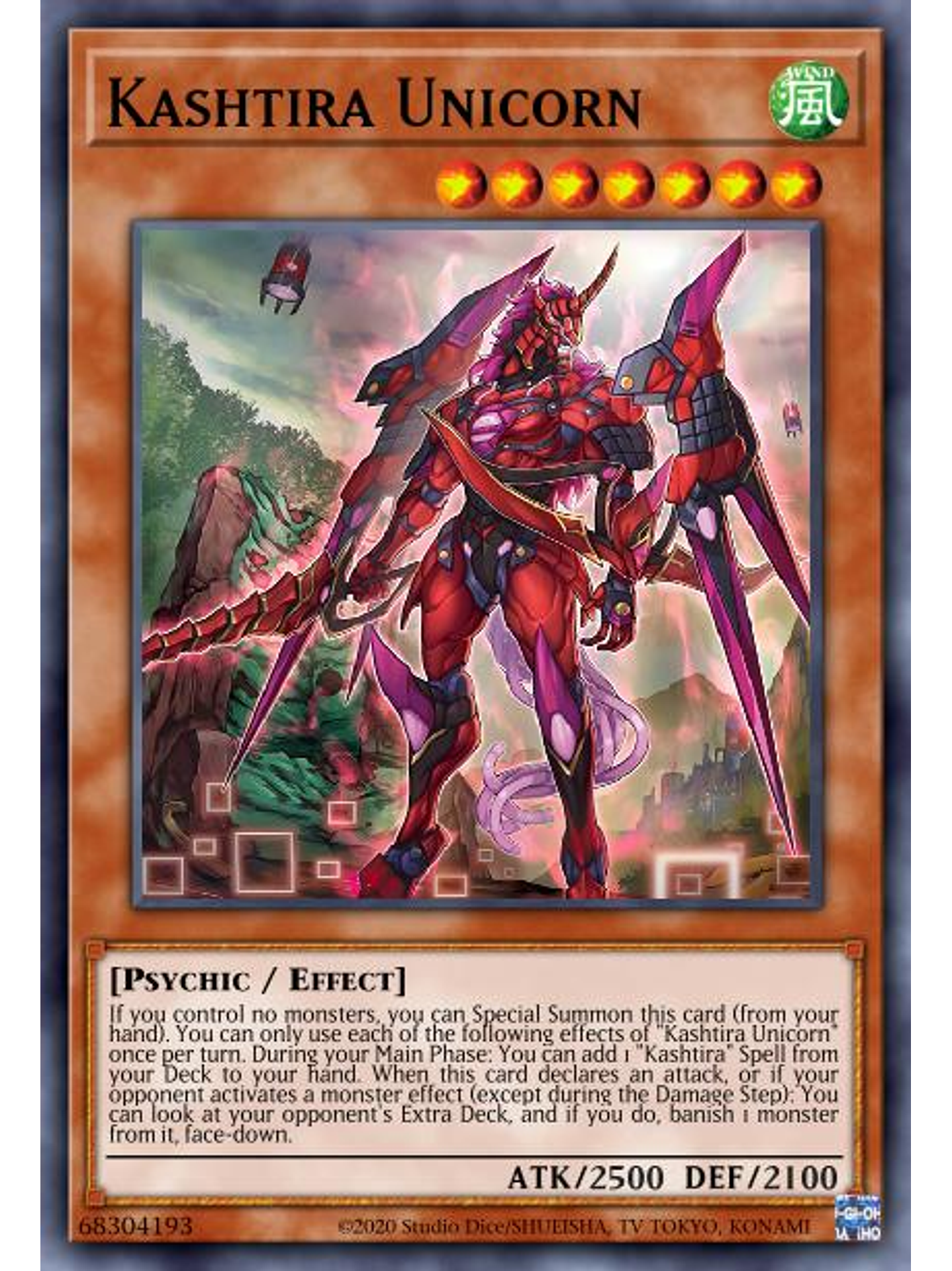 Kashtira Unicorn - MP23-EN164 - Prismatic Secret Rare 1st Edition 1