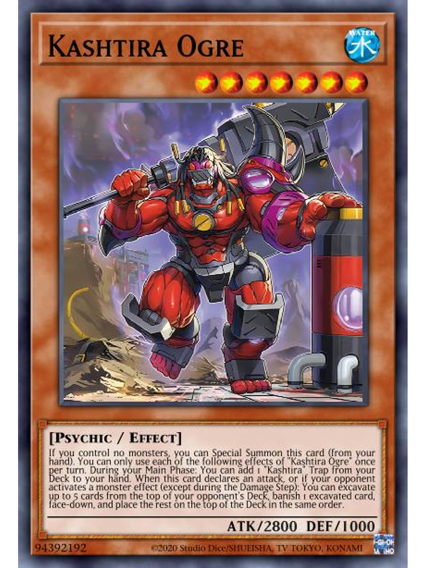 Kashtira Ogre - MP23-EN165 - Prismatic Secret Rare 1st Edition 1