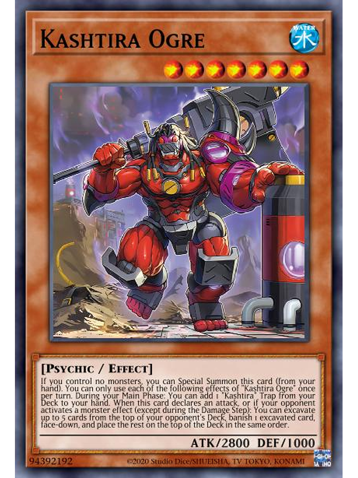 Kashtira Ogre - MP23-EN165 - Prismatic Secret Rare 1st Edition 1