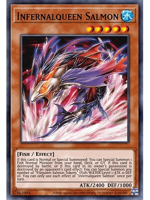 Infernalqueen Salmon - MP23-EN178 - Common 1st Edition