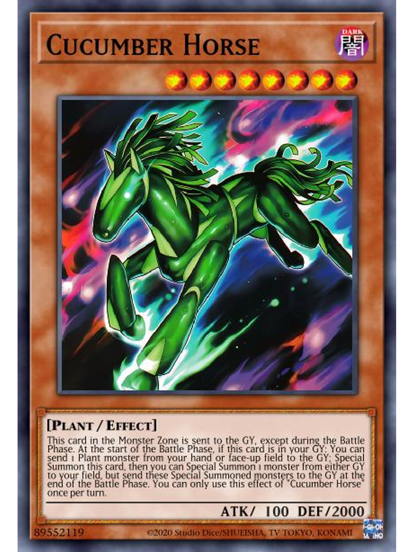 Cucumber Horse - MP23-EN183 - Common 1st Edition 1