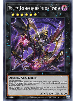 Wollow, Founder of the Drudge Dragons - MP23-EN191 - Common 1st Edition