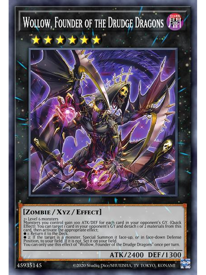 Wollow, Founder of the Drudge Dragons - MP23-EN191 - Common 1st Edition 1