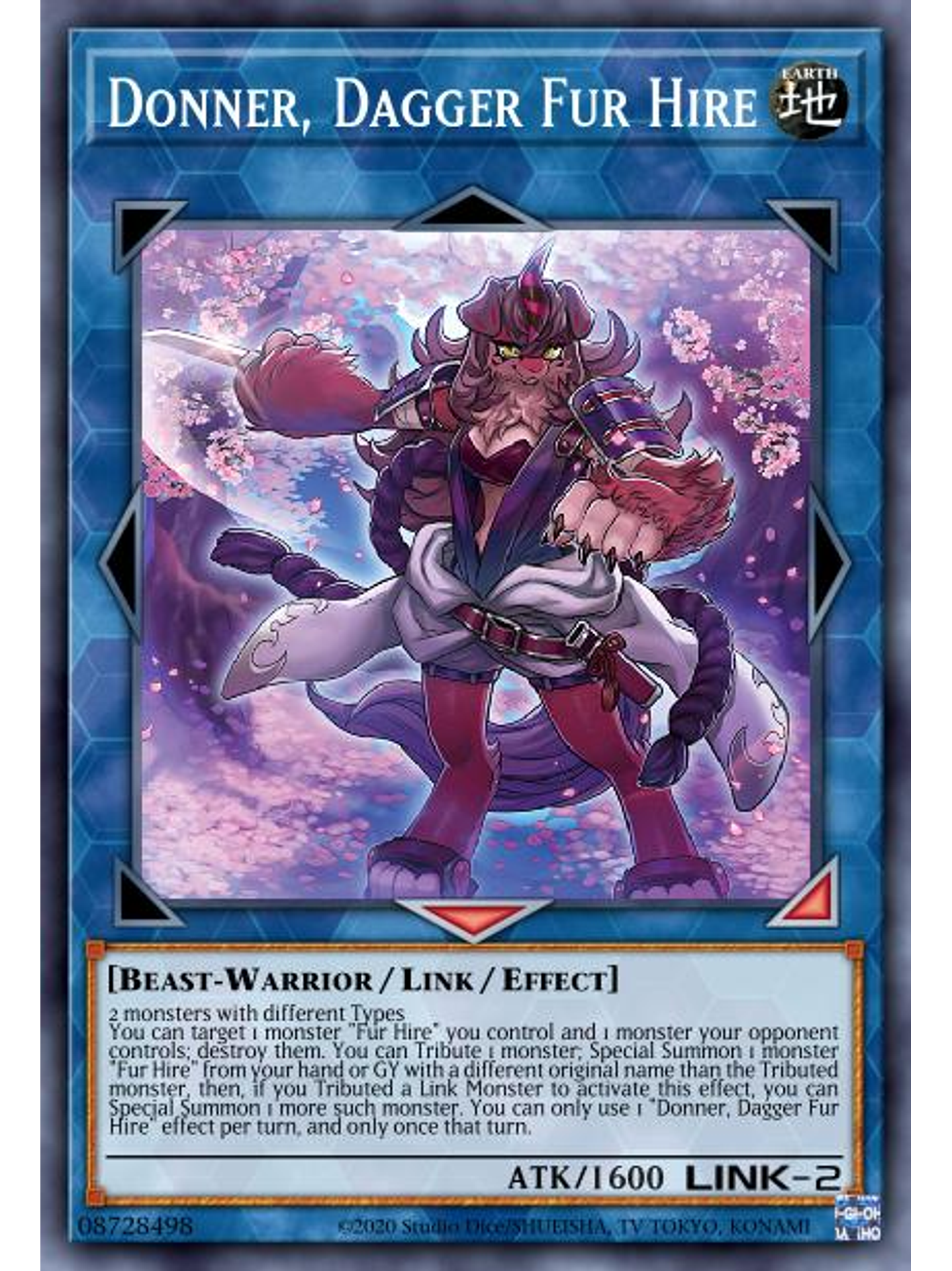 Donner, Dagger Fur Hire - MP23-EN192 - Rare 1st Edition 1