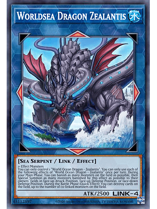 Worldsea Dragon Zealantis - MP23-EN193 - Prismatic Secret Rare 1st Edition