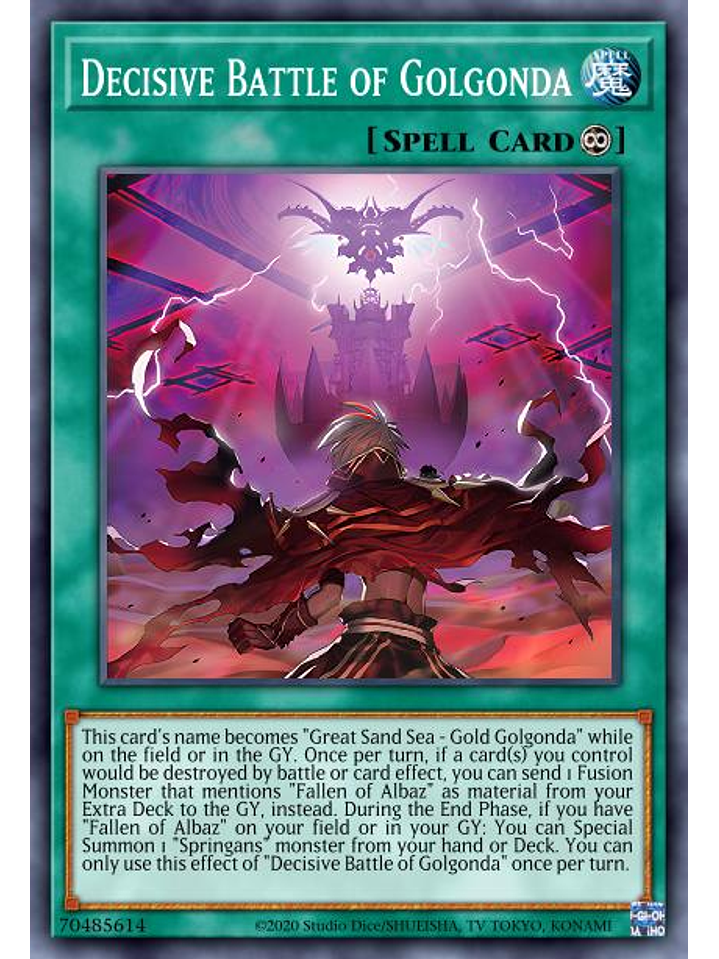 Decisive Battle of Golgonda - MP23-EN197 - Common 1st Edition 1