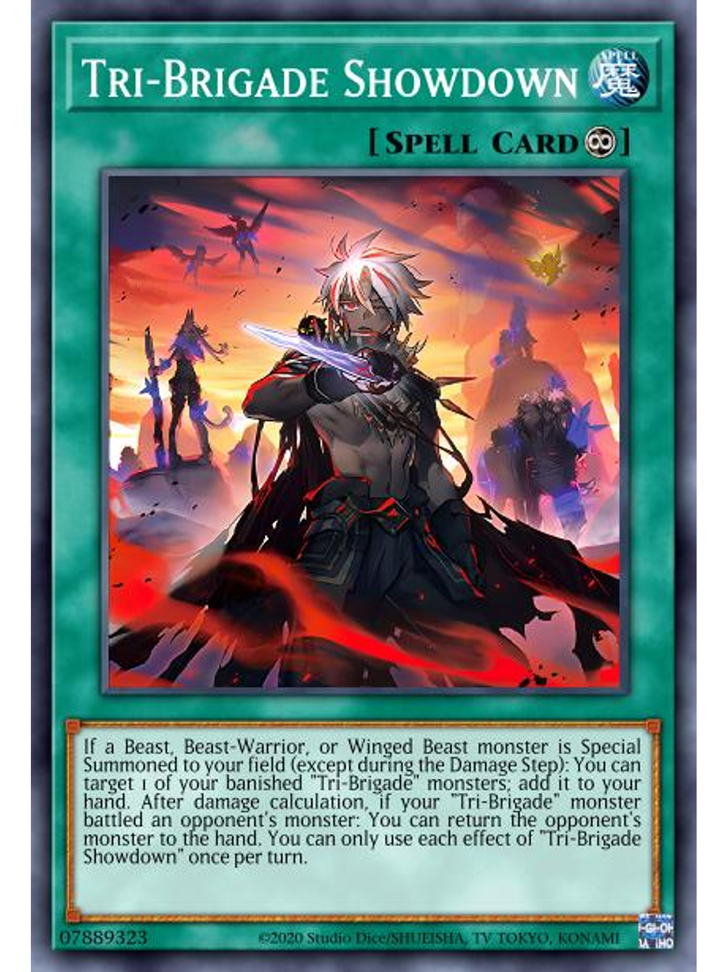 Tri-Brigade Showdown - MP23-EN198 - Prismatic Secret Rare 1st Edition 1
