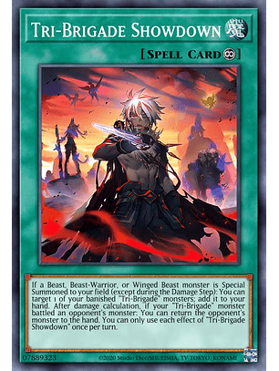 Tri-Brigade Showdown - MP23-EN198 - Prismatic Secret Rare 1st Edition