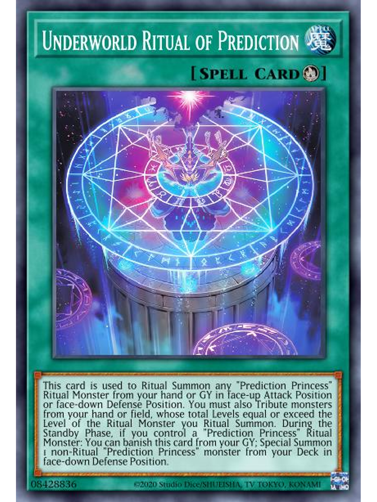 Underworld Ritual of Prediction - MP23-EN203 - Common 1st Edition 1