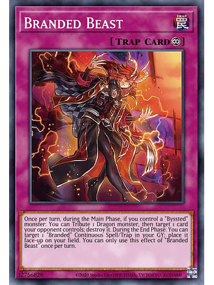 Branded Beast - MP23-EN209 - Rare 1st Edition