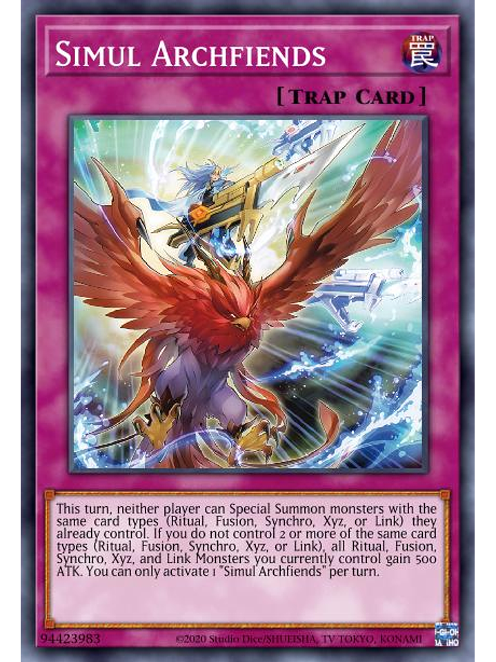 Simul Archfiends - MP23-EN213 - Common 1st Edition 1