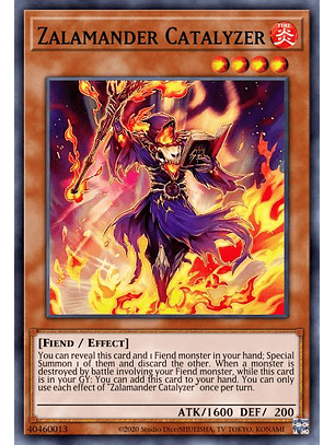 Zalamander Catalyzer - MP23-EN216 - Ultra Rare 1st Edition
