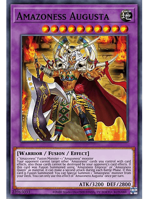 Amazoness Augusta - MP23-EN223 - Ultra Rare 1st Edition