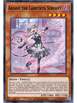 Ariane the Labrynth Servant - MP23-EN228 - Prismatic Secret Rare 1st Edition