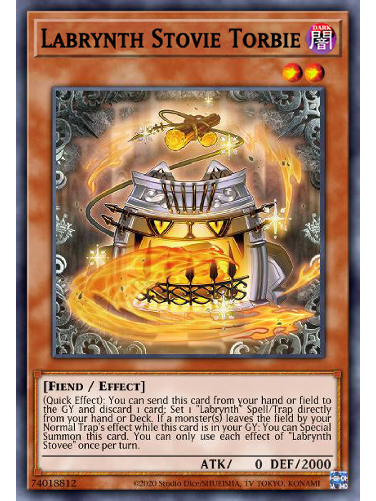 Labrynth Stovie Torbie - MP23-EN231 - Common 1st Edition 1