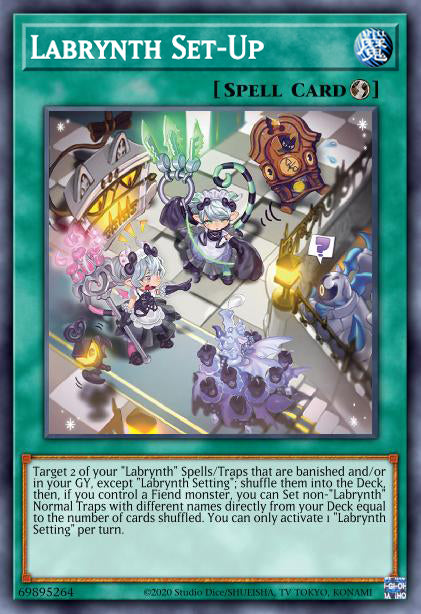 Labrynth Set-Up - MP23-EN234 - Common 1st Edition