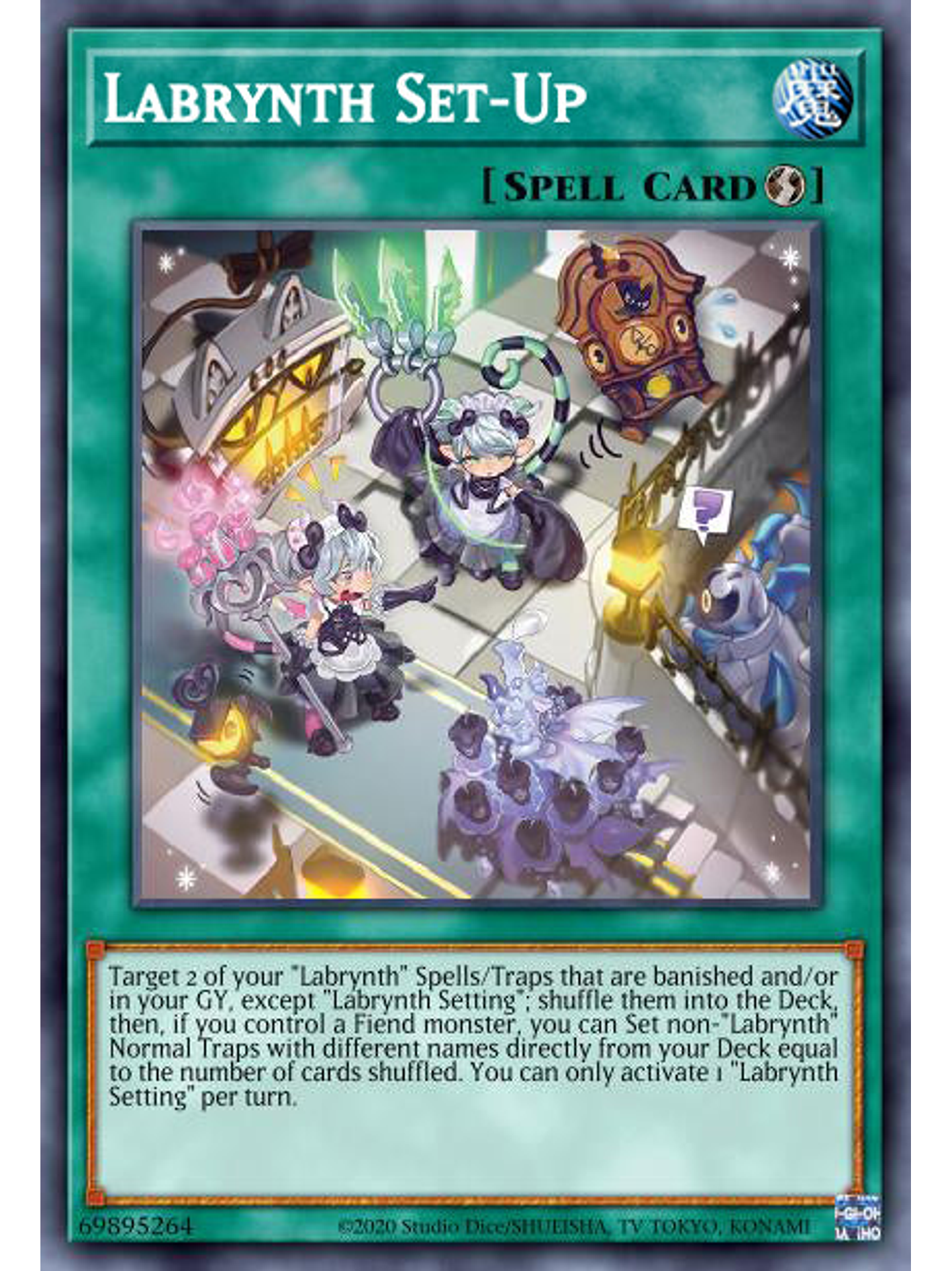 Labrynth Set-Up - MP23-EN234 - Common 1st Edition 1