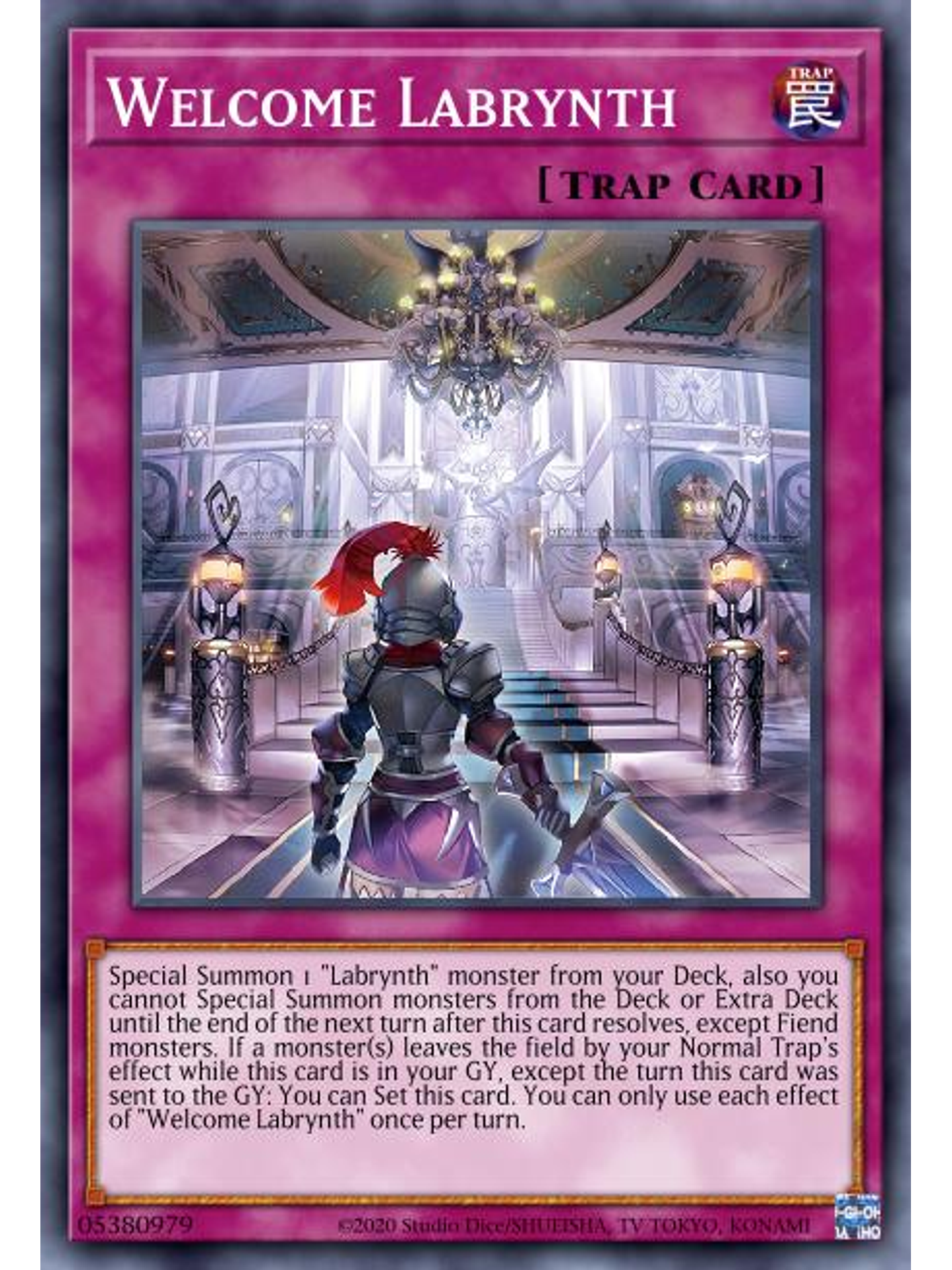 Welcome Labrynth - MP23-EN235 - Prismatic Secret Rare 1st Edition 1