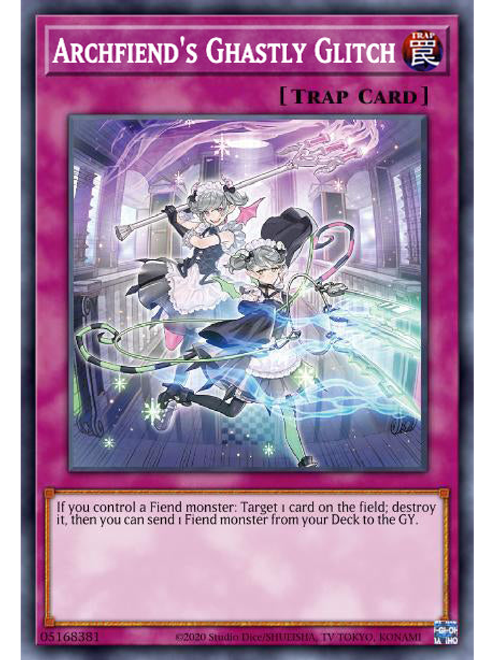 Archfiend's Ghastly Glitch - MP23-EN238 - Common 1st Edition 1