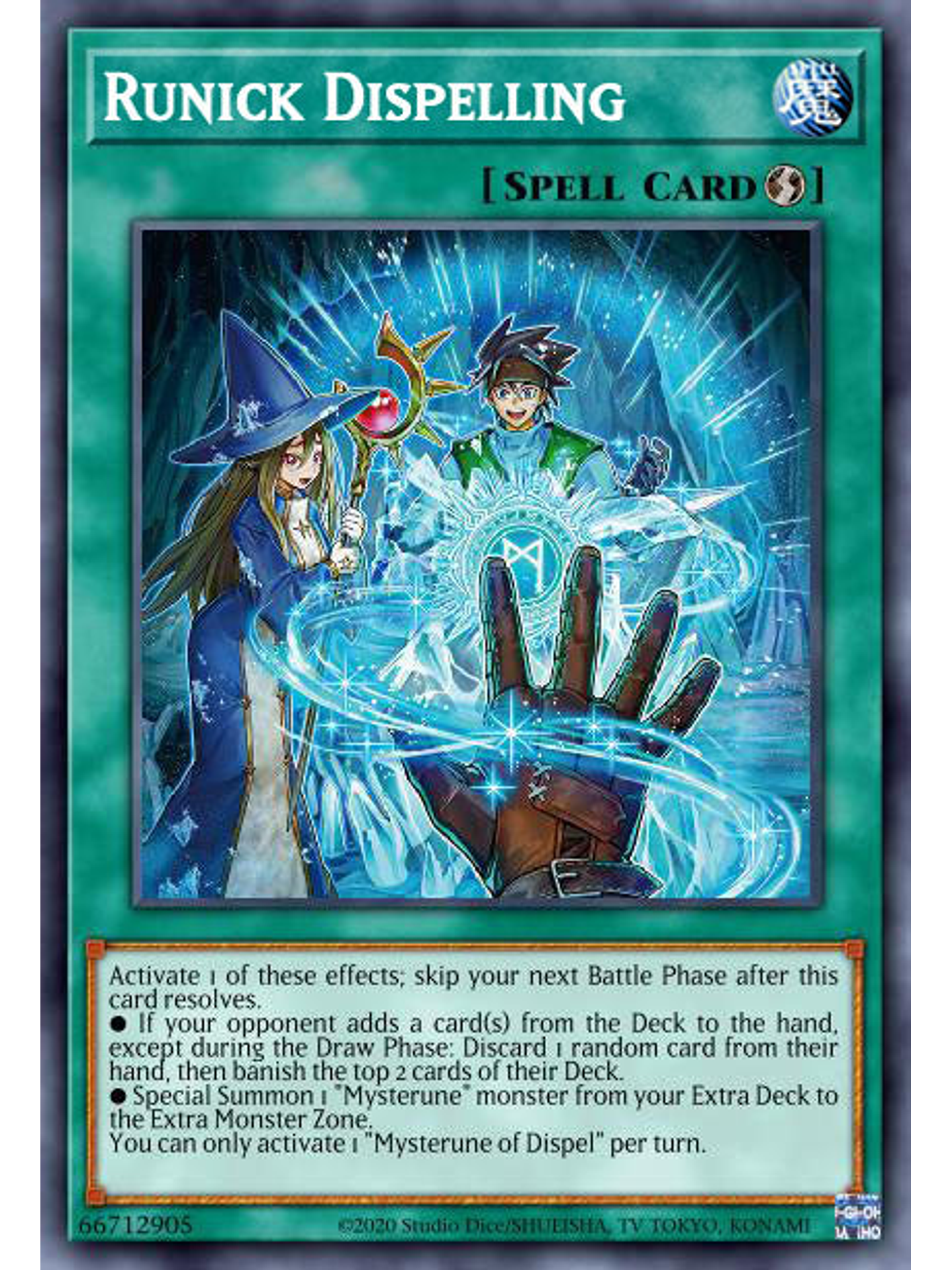 Runick Dispelling - MP23-EN244 - Common 1st Edition 1