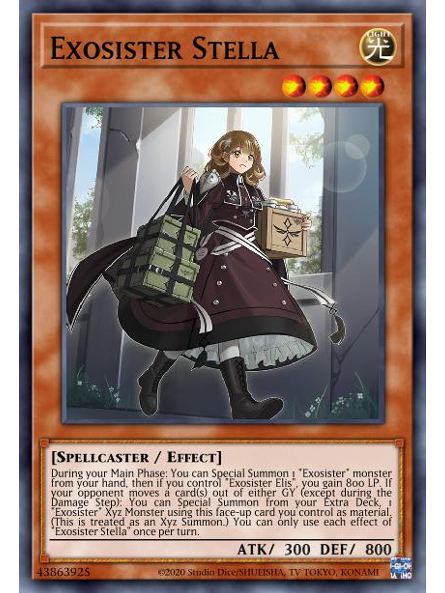 Exosister Stella - MP23-EN253 - Prismatic Secret Rare 1st Edition 1