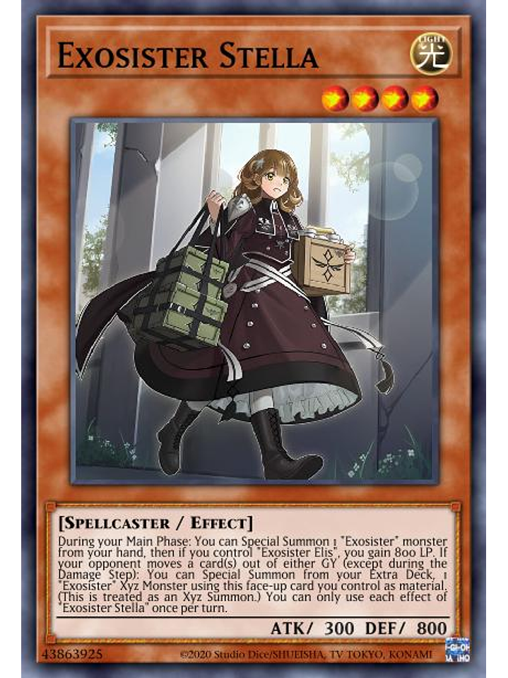 Exosister Stella - MP23-EN253 - Prismatic Secret Rare 1st Edition 1