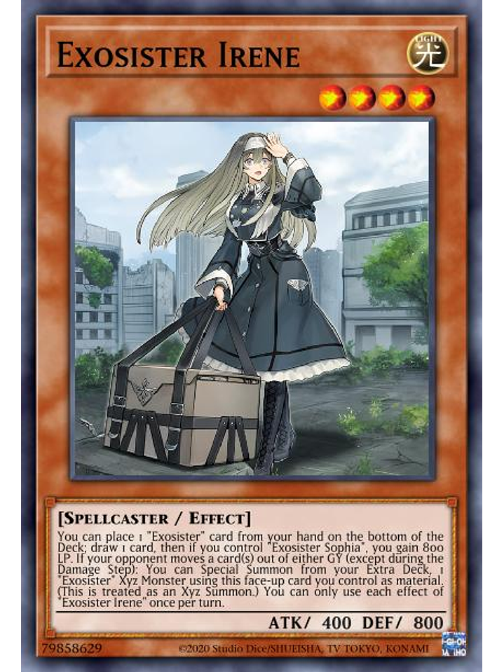 Exosister Irene - MP23-EN254 - Prismatic Secret Rare 1st Edition 1