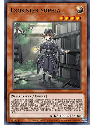 Exosister Sophia - MP23-EN255 - Prismatic Secret Rare 1st Edition