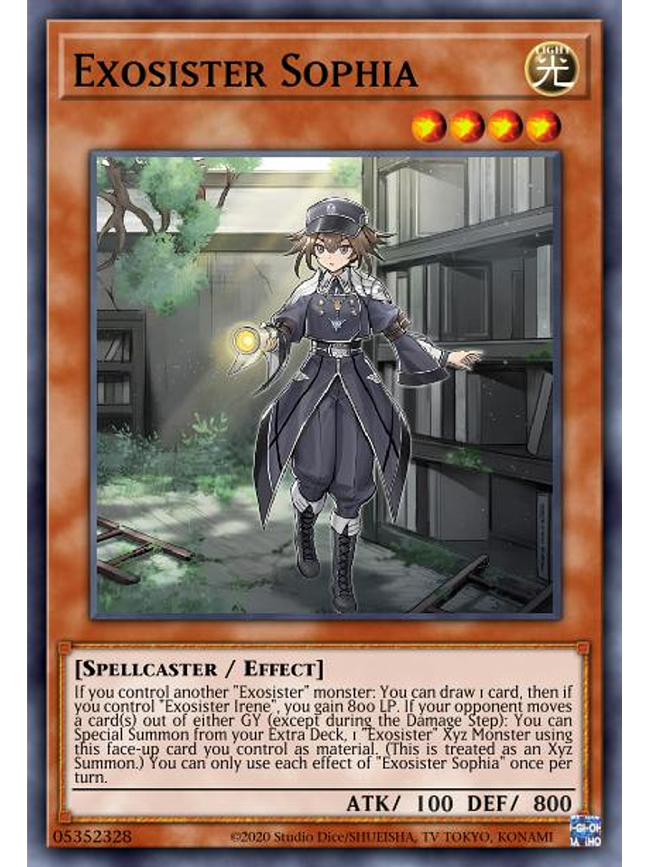 Exosister Sophia - MP23-EN255 - Prismatic Secret Rare 1st Edition 1