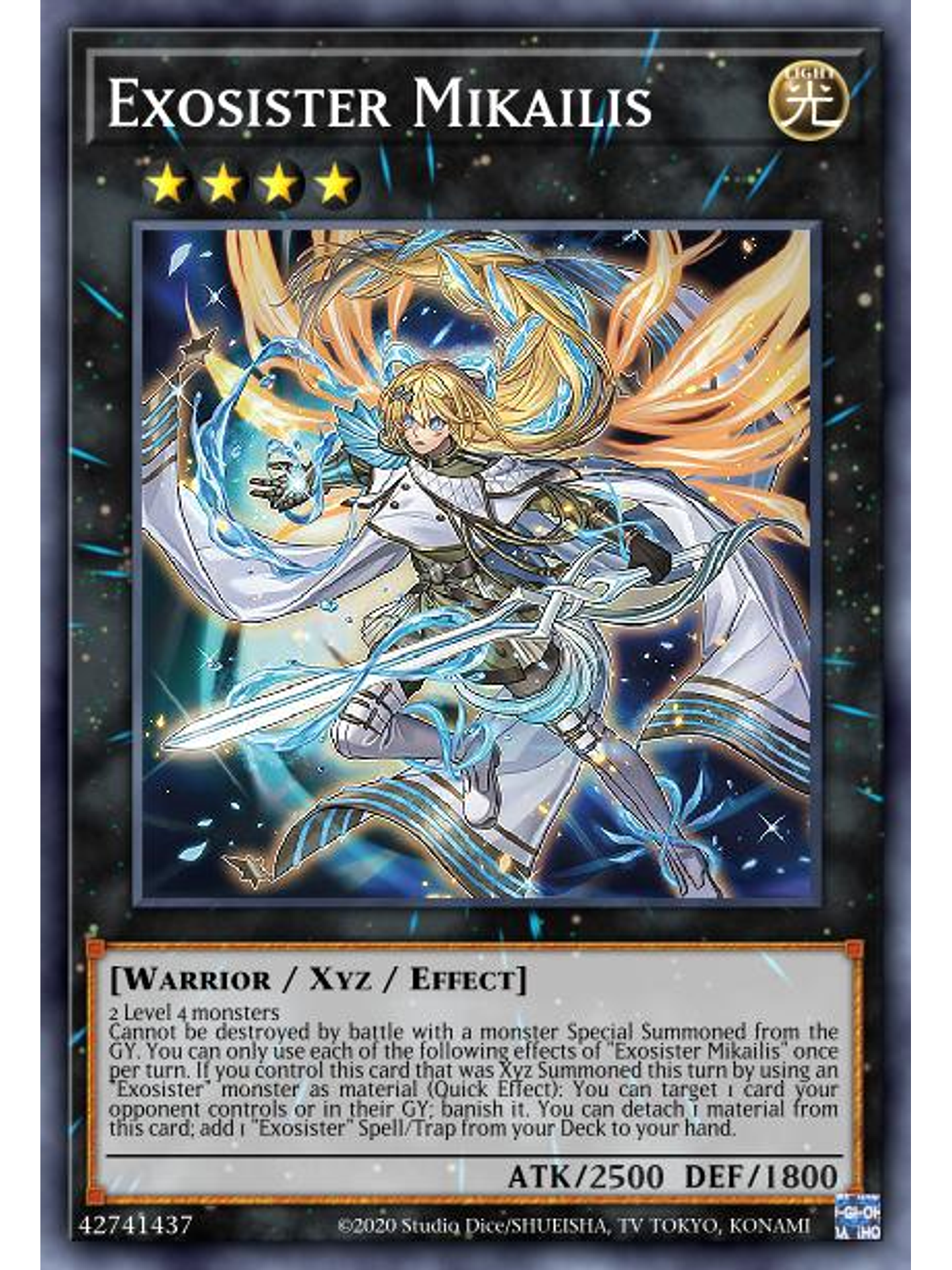 Exosister Mikailis - MP23-EN256 - Prismatic Secret Rare 1st Edition 1