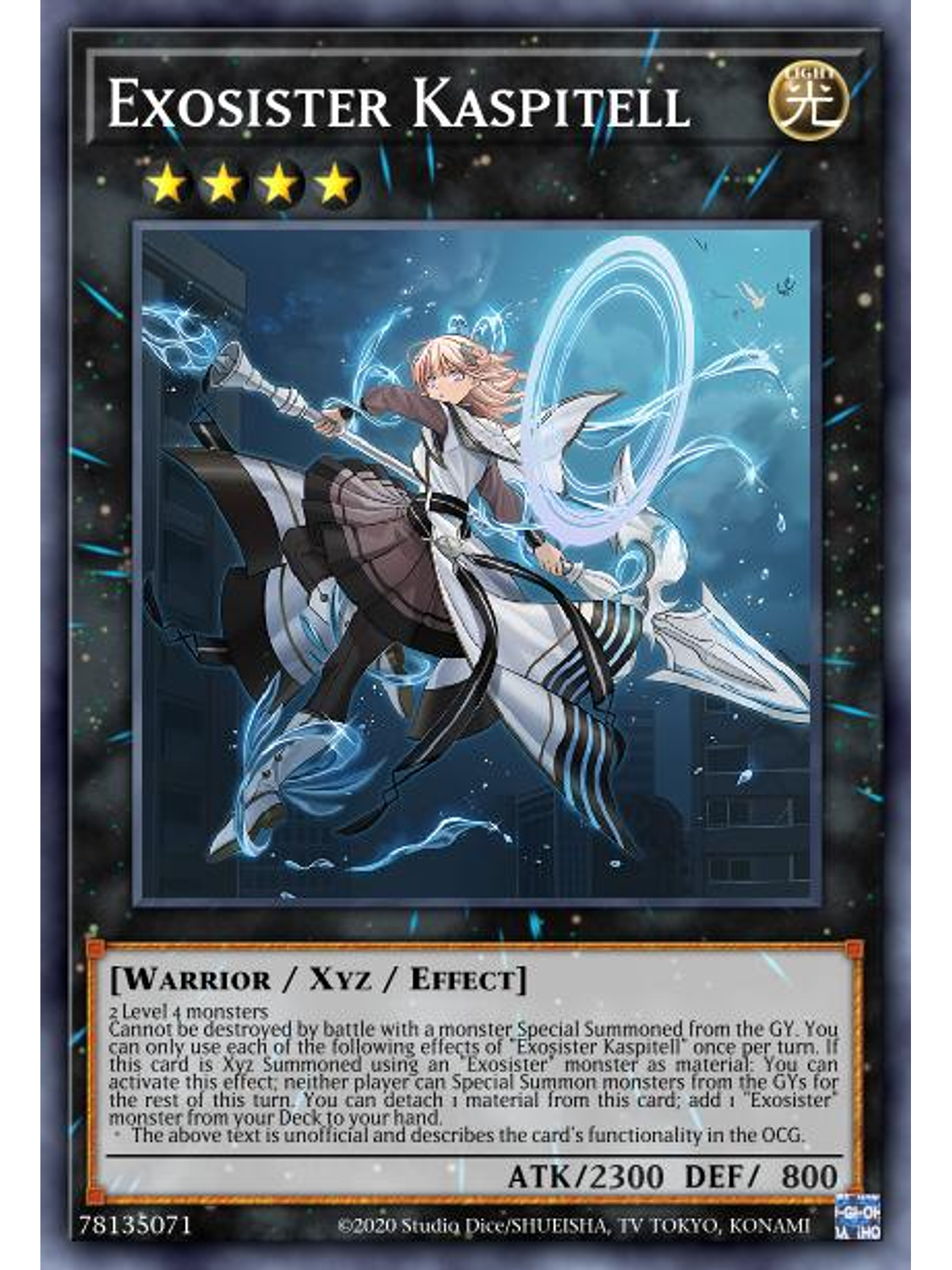 Exosister Kaspitell - MP23-EN257 - Ultra Rare 1st Edition 1