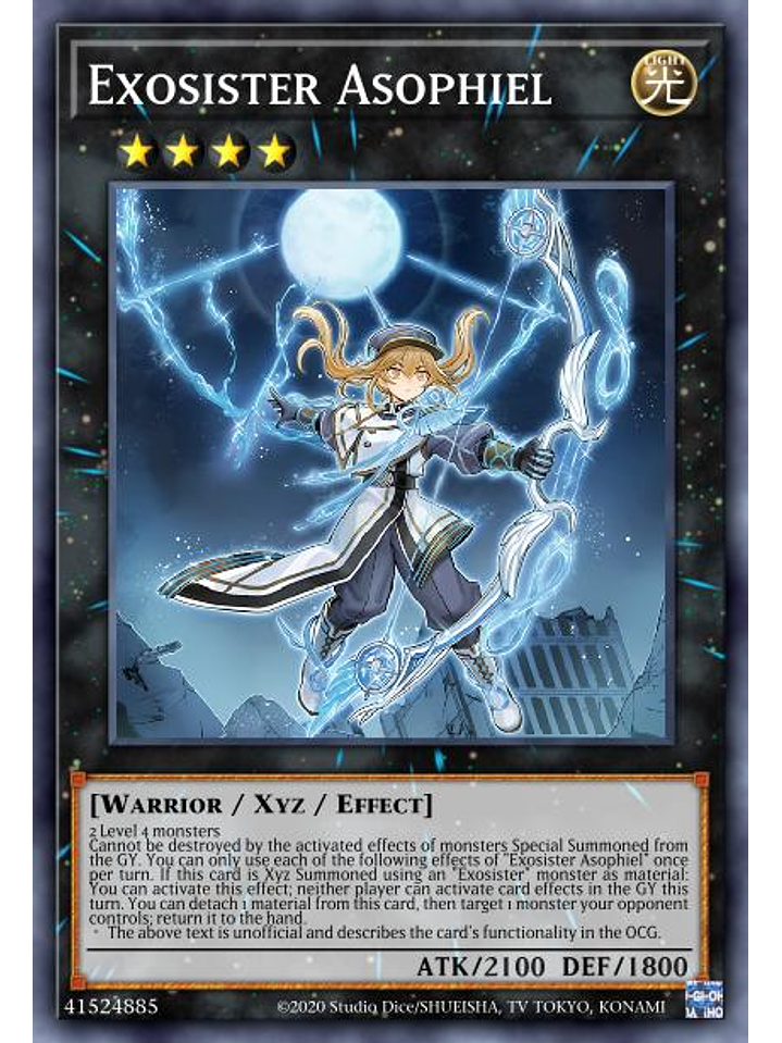 Exosister Asophiel - MP23-EN259 - Rare 1st Edition 1