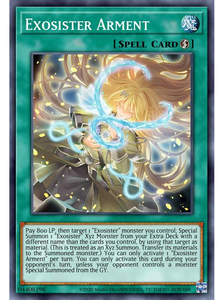 Exosister Arment - MP23-EN261 - Super Rare 1st Edition 1