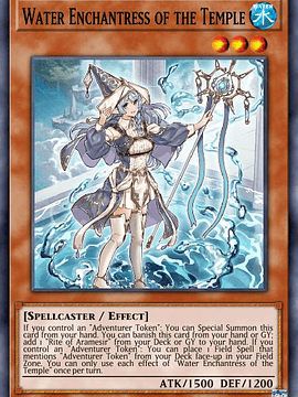 Water Enchantress of the Temple - MP23-EN265 - Prismatic Secret Rare 1st Edition