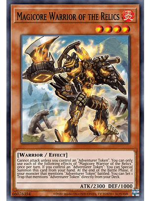 Magicore Warrior of the Relics - MP23-EN266 - Ultra Rare 1st Edition