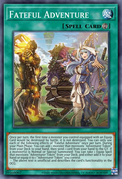 Fateful Adventure - MP23-EN268 - Prismatic Secret Rare 1st Edition