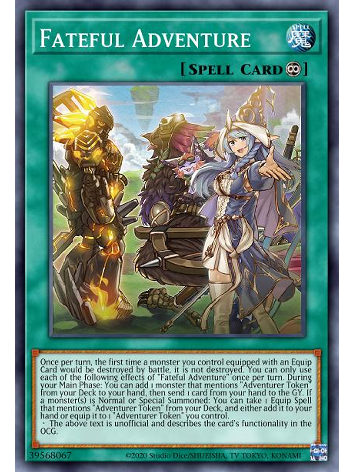 Fateful Adventure - MP23-EN268 - Prismatic Secret Rare 1st Edition 1