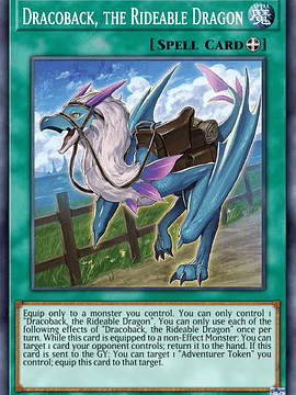 Dracoback, the Rideable Dragon - MP23-EN271 - Common 1st Edition