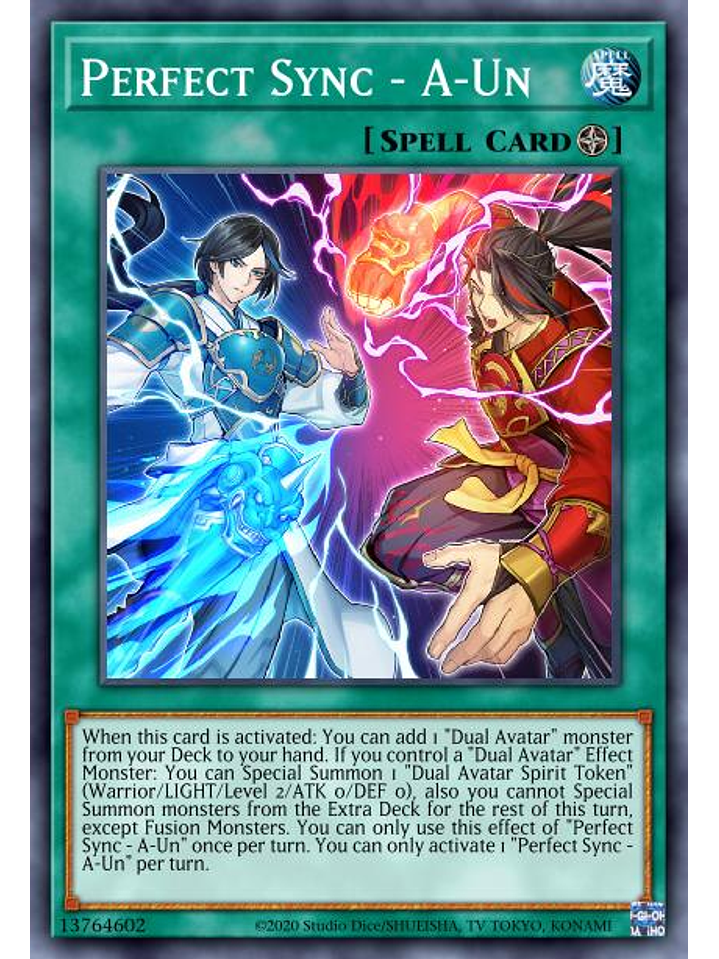 Perfect Sync - A-Un - MP23-EN276 - Common 1st Edition 1