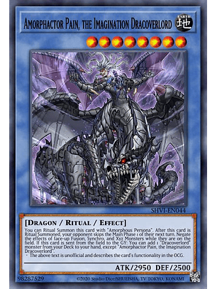 Amorphactor Pain, the Imagination Dracoverlord - MP23-EN278 - Common 1st Edition