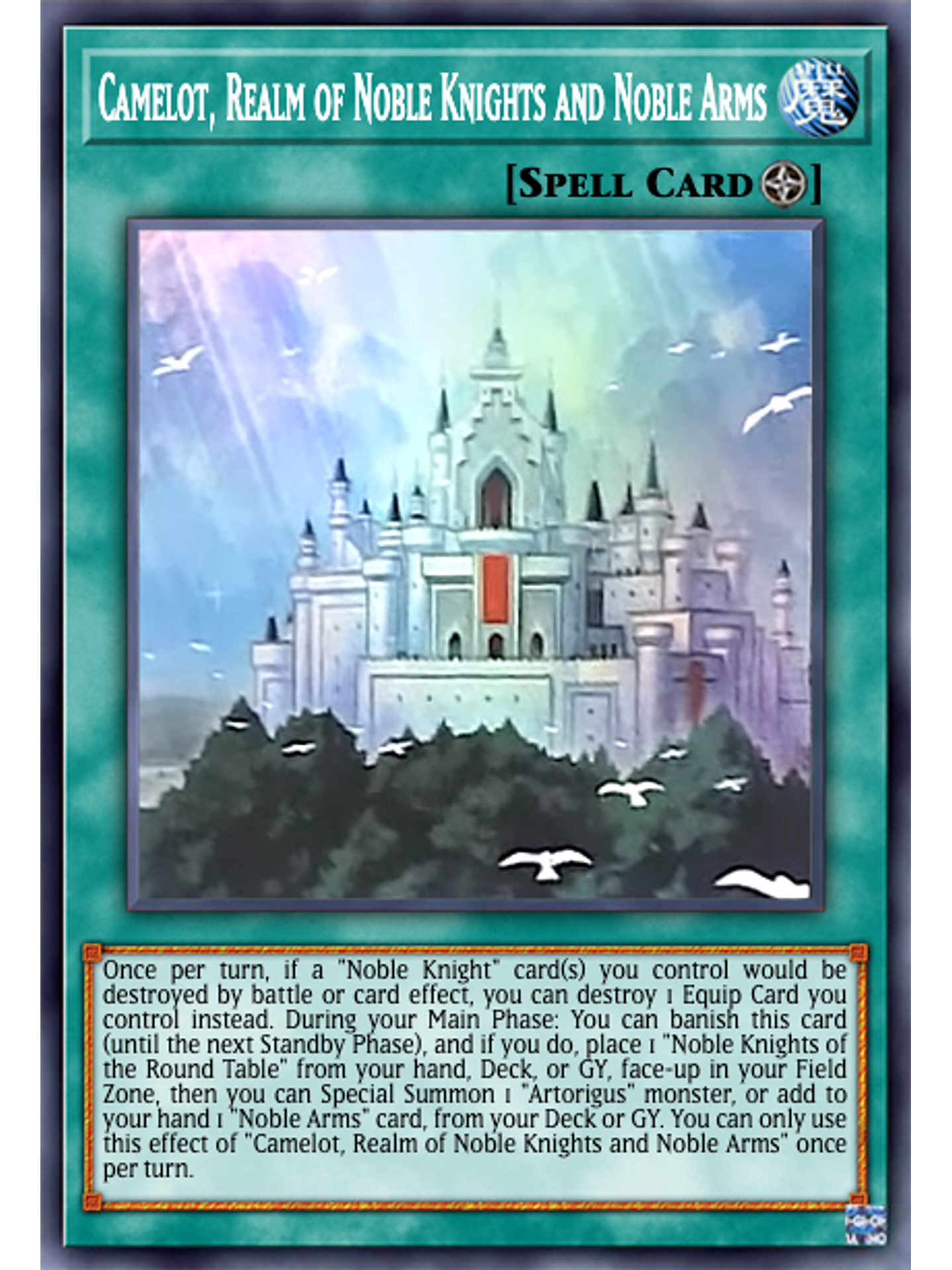 Camelot, Realm of Noble Knights and Noble Arms - MP23-EN281 - Ultra Rare 1st Edition 1