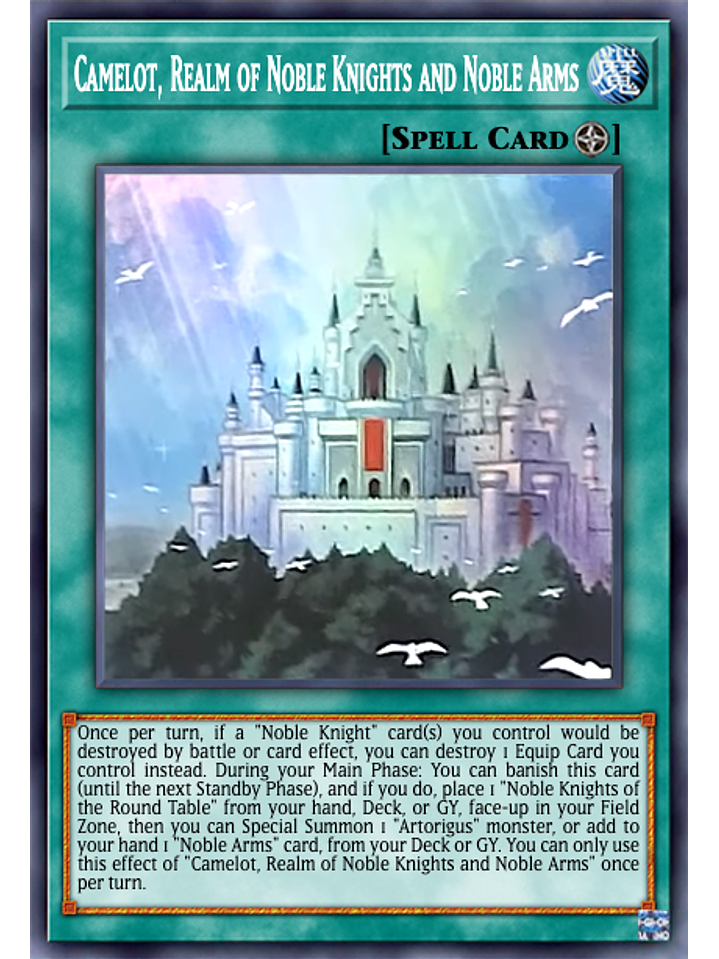 Camelot, Realm of Noble Knights and Noble Arms - MP23-EN281 - Ultra Rare 1st Edition 1