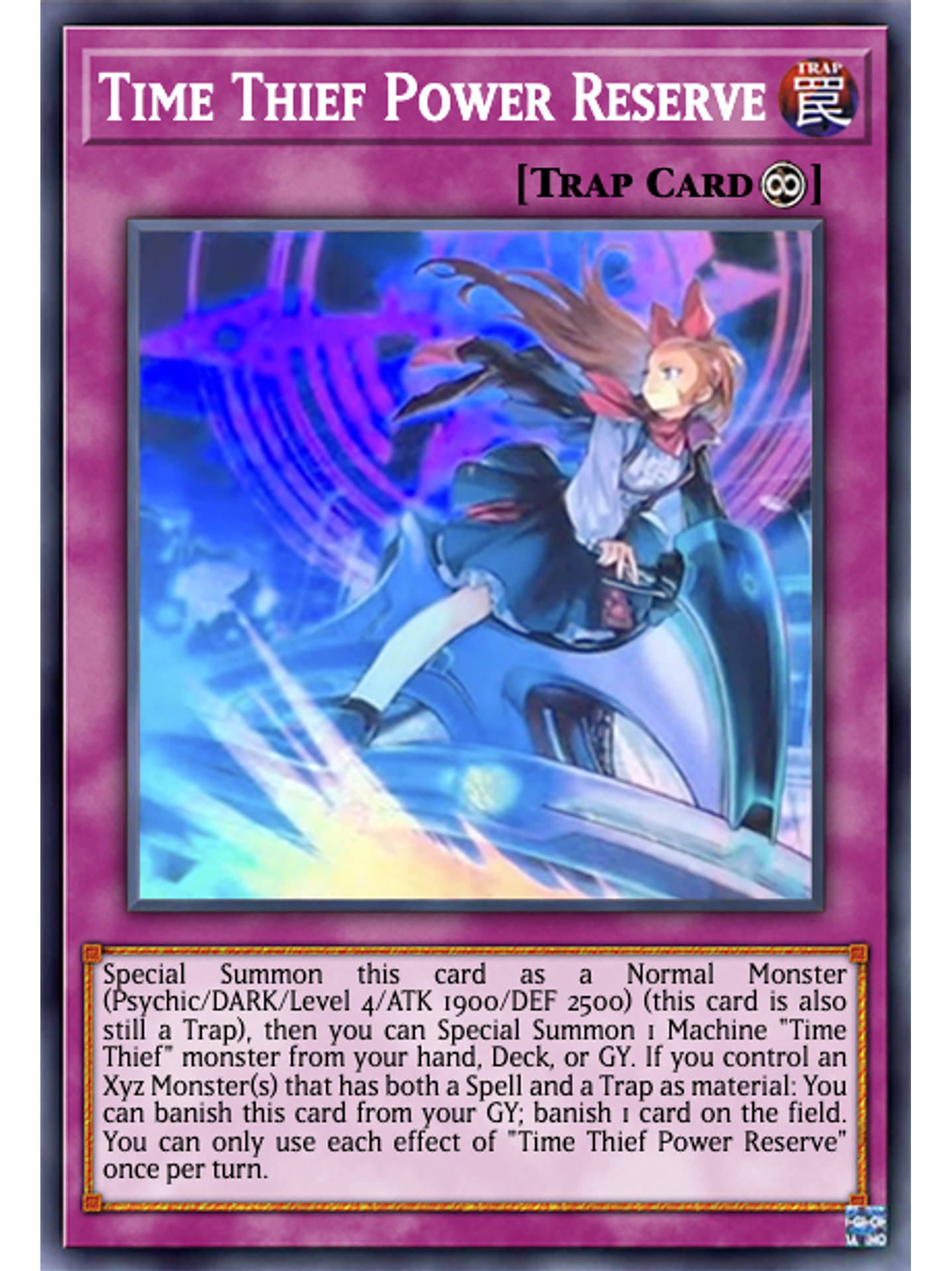 Time Thief Power Reserve - MP23-EN282 - Ultra Rare 1st Edition 1