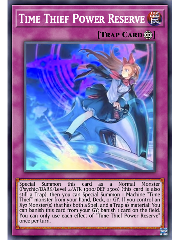 Time Thief Power Reserve - MP23-EN282 - Ultra Rare 1st Edition 1